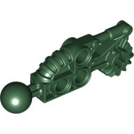 Lego ruka noha část, tmavě zelená (4255174, 4290053)